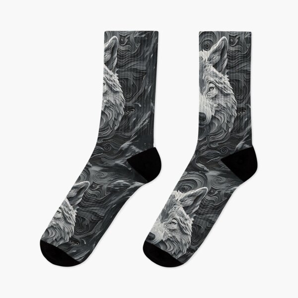 Item preview, FEARLESS ALPHA WOLF ART designed and sold by NikoDeeko.