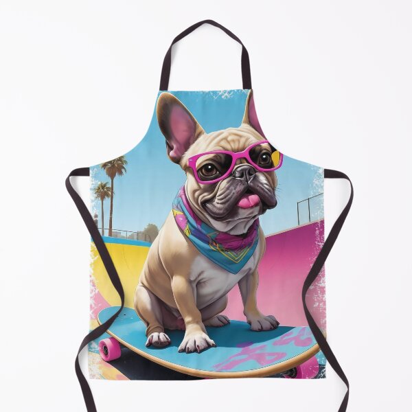 Item preview, Skatepark Pup: French Bulldog on Wheels #1 designed and sold by purrfect pattern.