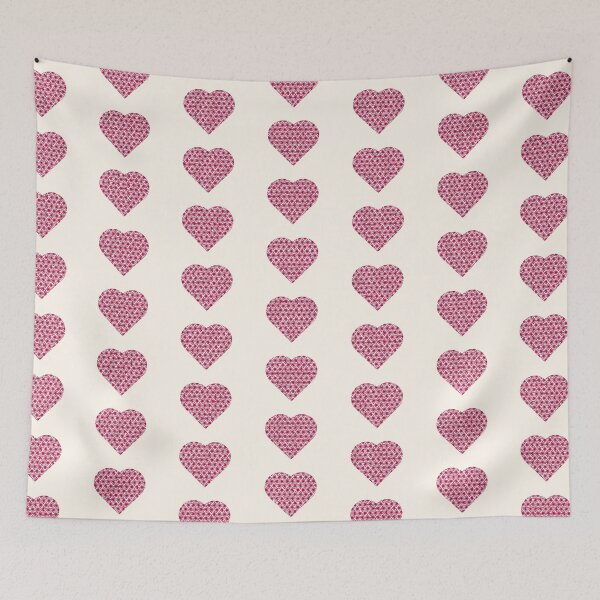 Item preview, 麻の葉模様 -Asanoha pattern- Heart shape version designed and sold by AtelierJasmine.