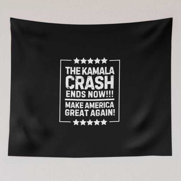 Item preview, Stop the Kamala crash! designed and sold by mksjr.