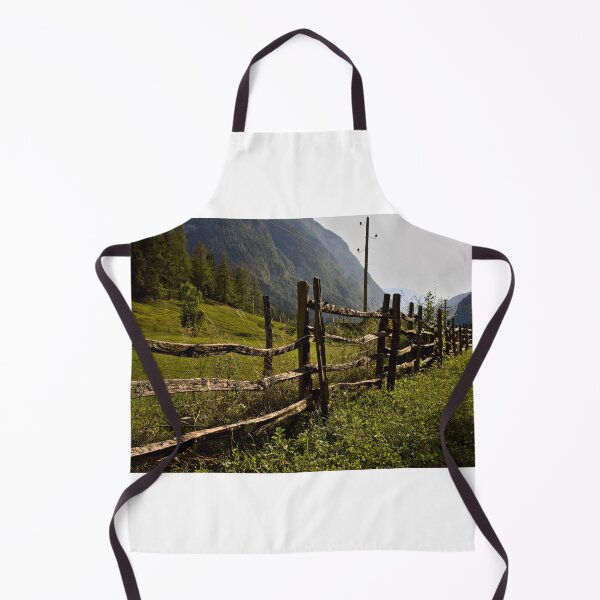 Item preview, View of a fence in Val Trenta in the Slovenian Alps designed and sold by colliophoto.