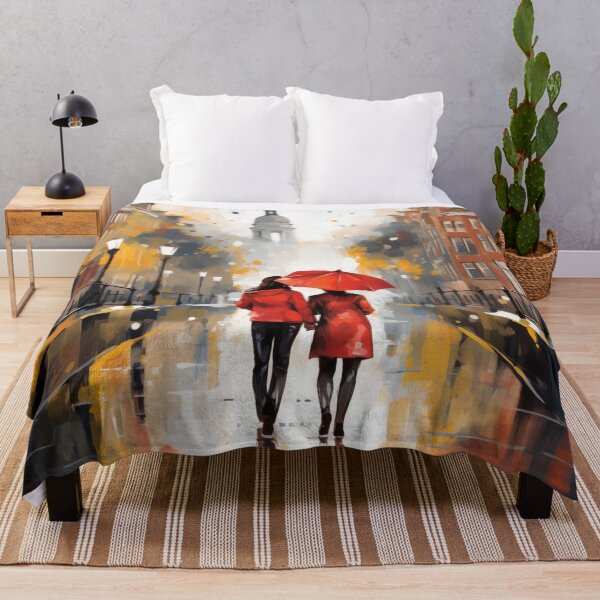 Item preview, Couple In The Rain In Amsterdam designed and sold by Rtymer.