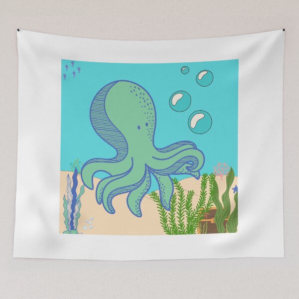 Item preview, The Big Octopus designed and sold by BeginNShop.
