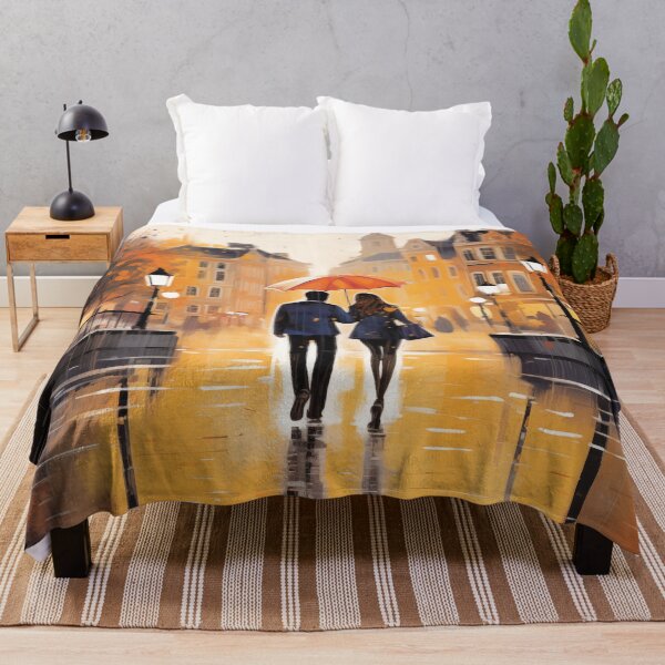Item preview, Couple In The Rain In Amsterdam designed and sold by Rtymer.