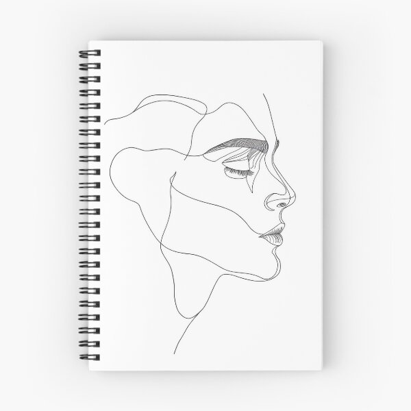 Item preview, Line art of face designed and sold by WickerStudio.