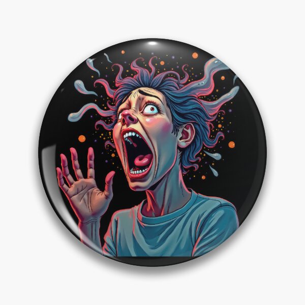 Artikelvorschau, Person in Not mit ausdrucksstärkem Gesicht entworfen und verkauft von artwaves.