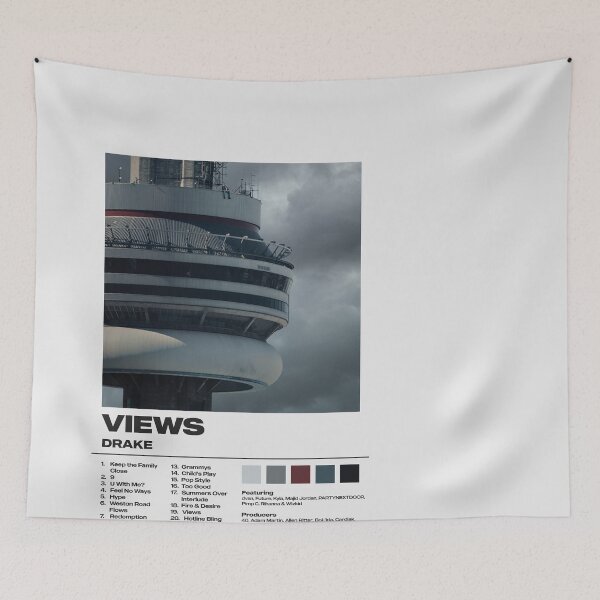 Item preview, Views by Drake Album Poster designed and sold by FourthWall Prints.