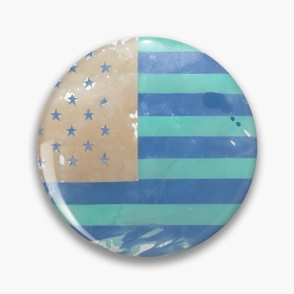 Item preview, worn out USA Flag - inverted colors  designed and sold by Vashy56.