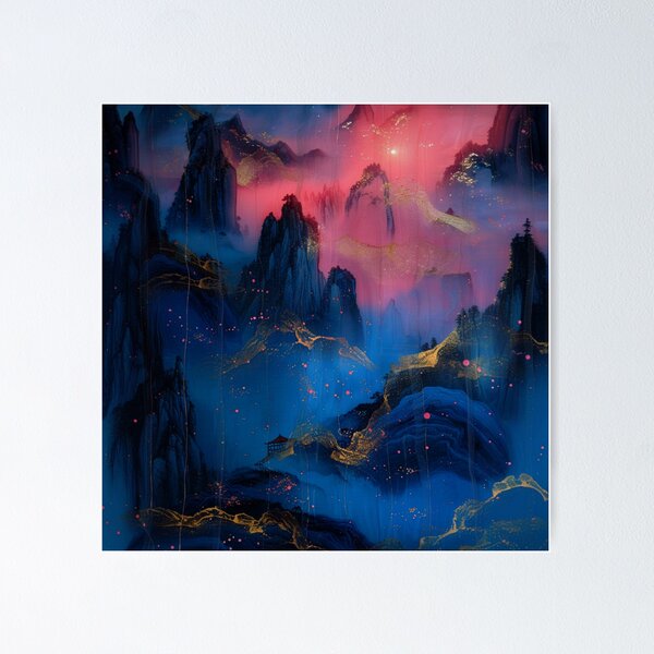 Item preview, Glitterscape 2  designed and sold by Dawn van Doorn.