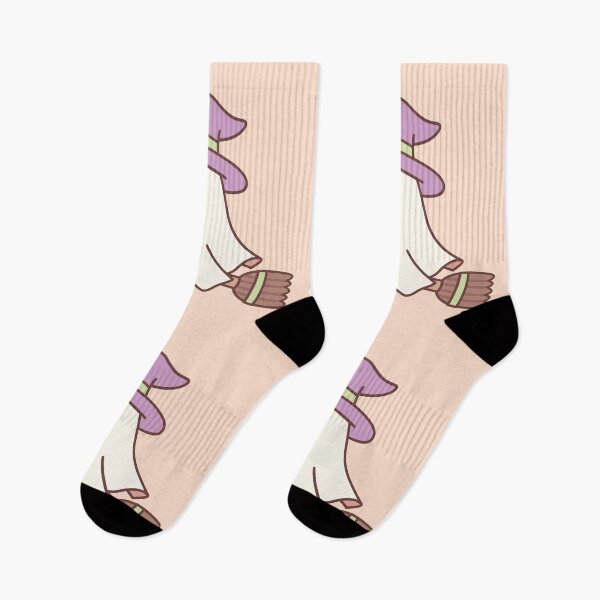 Item preview, Cute Ghost Witch On Flying Broom designed and sold by rustydoodle.