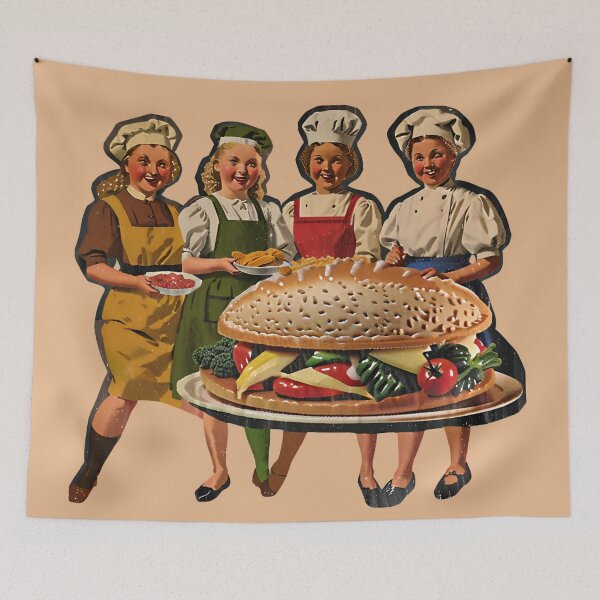 Item preview, 4 cooks designed and sold by PTDIGITALART88.