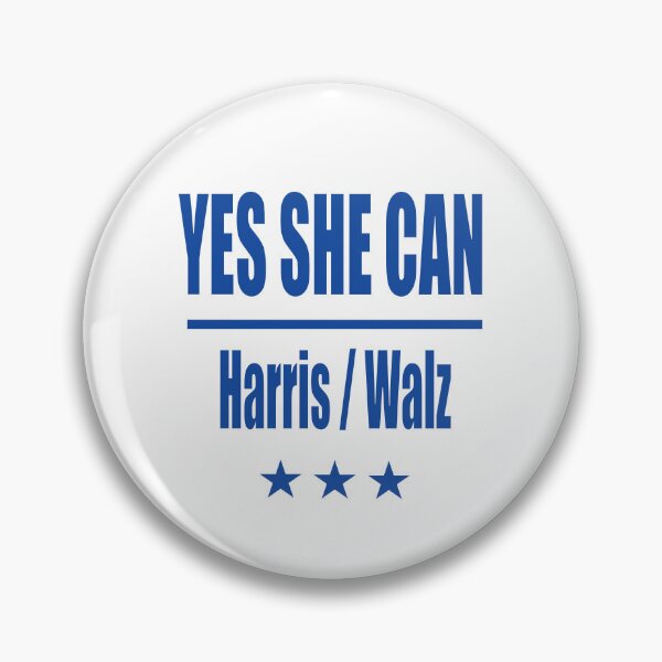 Item preview, Yes she can!  Harris / Walz in 2024 designed and sold by cinn.