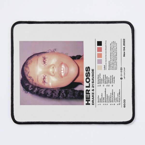 Item preview, Her Loss by Drake Album Poster designed and sold by FourthWall Prints.