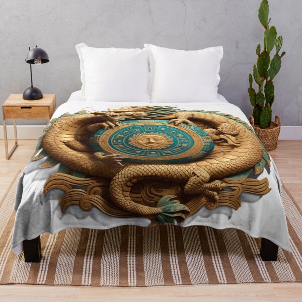 Item preview, Majestic Golden Dragon Emblem designed and sold by merve02shop.