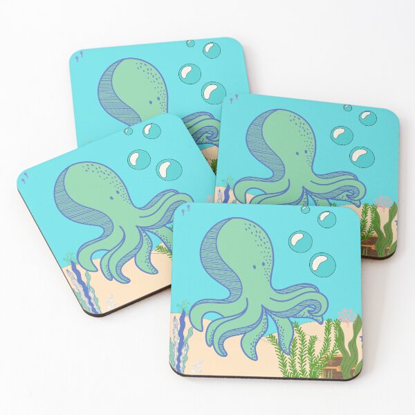 Item preview, The Big Octopus designed and sold by BeginNShop.