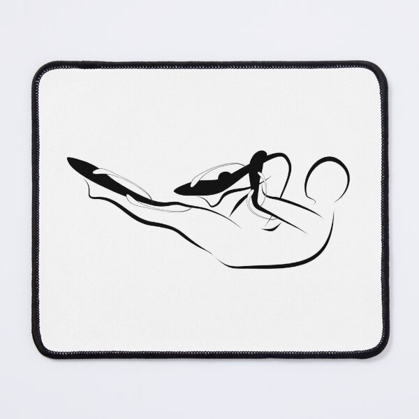 Item preview, Single leg stretch pilates pose designed and sold by sashica.