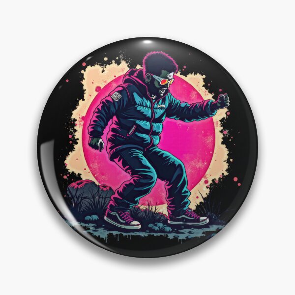 Item preview, Man in Padded Jacket Stepping On Rocks designed and sold by artwaves.