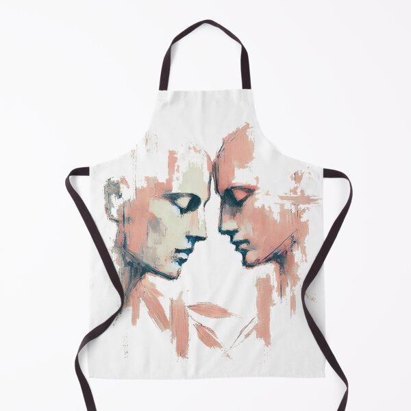 Item preview, Two Faces in Pastel Pink designed and sold by Blink Art Studio.