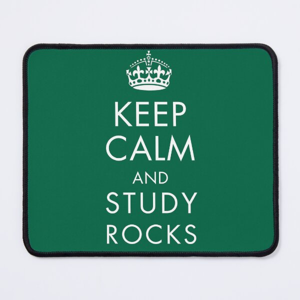 Item preview, Keep Calm and Study Rocks designed and sold by Anniko Art Studio.