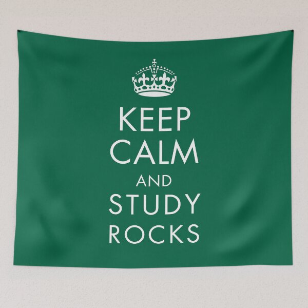 Item preview, Keep Calm and Study Rocks designed and sold by Anniko Art Studio.