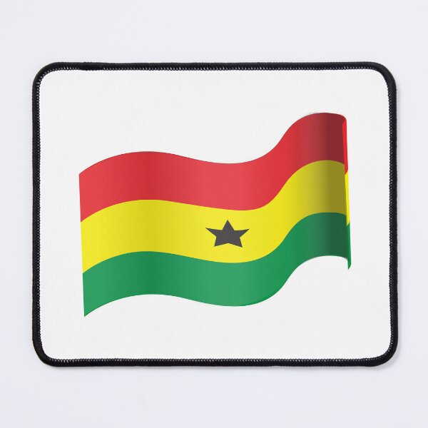 Item preview, Ghana Flag designed and sold by HarveyHandcraftsandDesigns.
