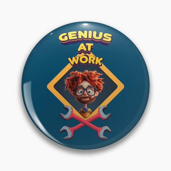 Item preview, genius at work designed and sold by tony4urban.