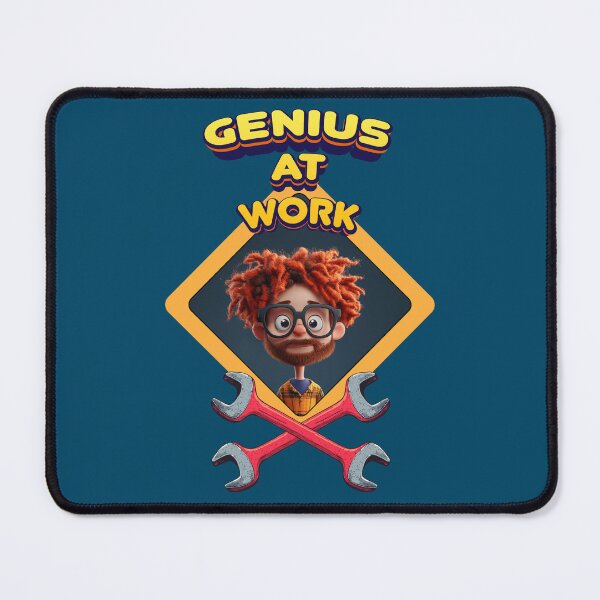 Item preview, genius at work designed and sold by tony4urban.