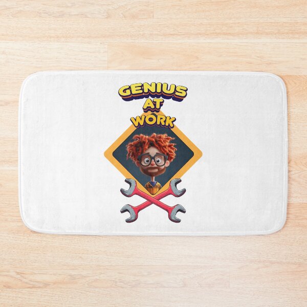 Item preview, genius at work designed and sold by tony4urban.