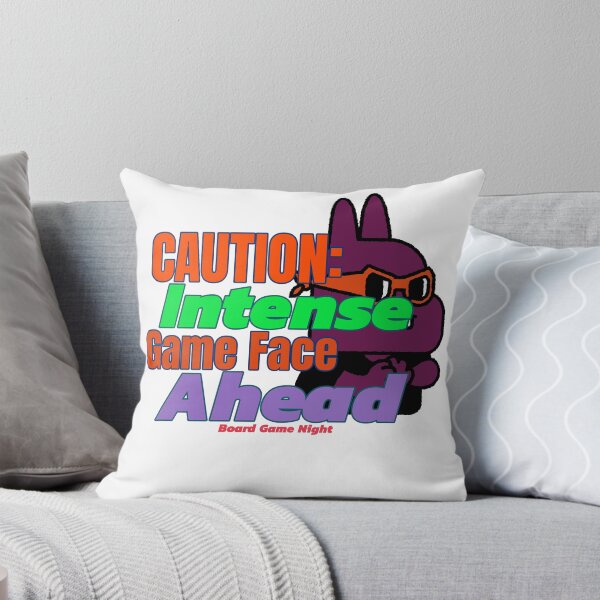 Item preview, CAUTION: Intense Game Face Ahead, Board Game Night designed and sold by LettsMerchntees.