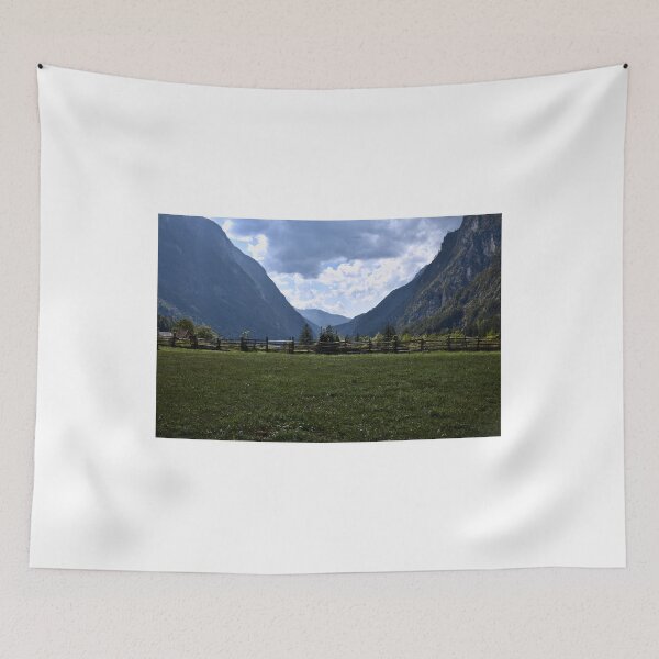 Item preview, A view looking down Val Trenta in the Slovenian Alps designed and sold by colliophoto.