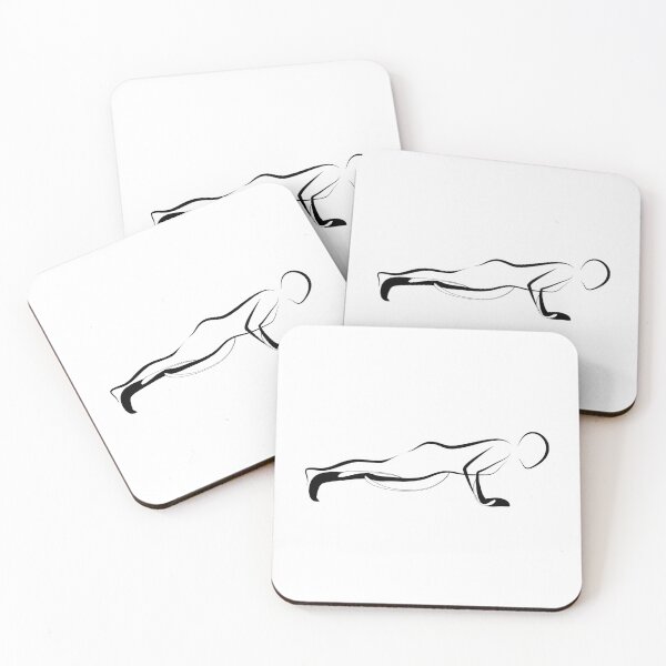 Item preview, Push up pilates pose designed and sold by sashica.