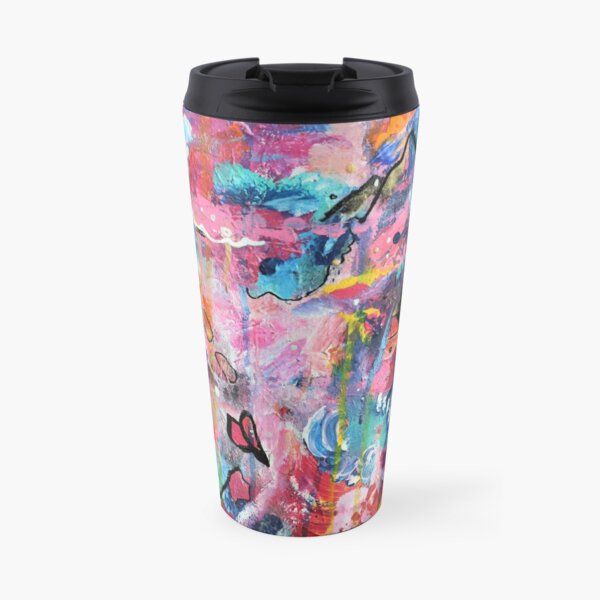 Smashed Butterflies Travel Mug