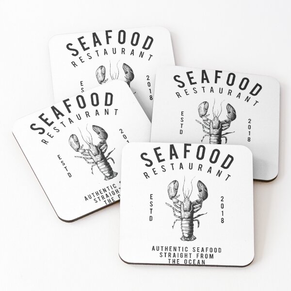 Item preview, Seafood Restaurant Souvenir  designed and sold by teesbyhugo.