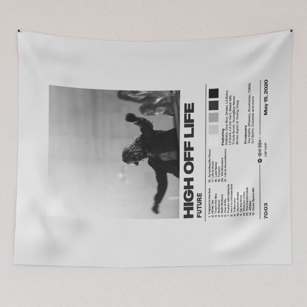 Item preview, High Off Life by Future Album Poster designed and sold by FourthWall Prints.