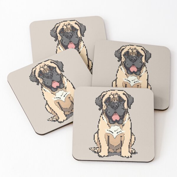 Artikelvorschau, Pixel Might und Mastiff Majesty entworfen und verkauft von NaturePixel.