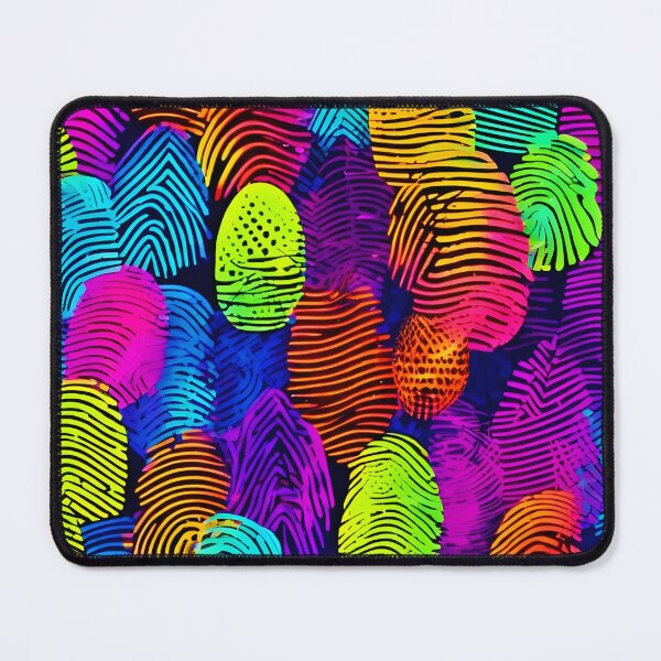 Item preview, Vibrant Fingerprint Design designed and sold by Health And Fitness Posts e-Store.