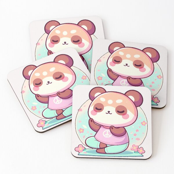 Item preview, Cute Panda Meditating designed and sold by Targa-desing.