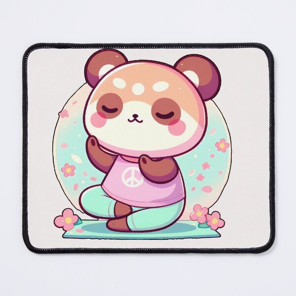 Item preview, Cute Panda Meditating designed and sold by Targa-desing.