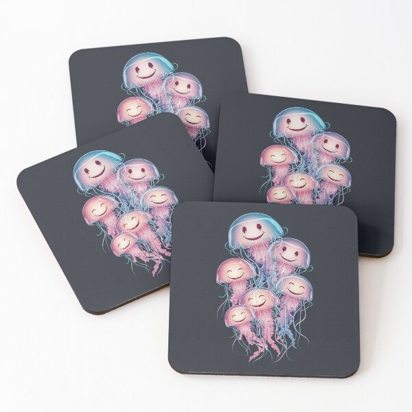 Item preview, Smiling Jellyfish - Happy Ocean Creatures designed and sold by Taans-Creation.