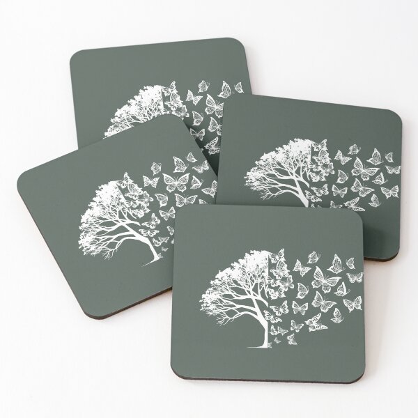 Item preview, White Tree and Butterfly Harmony designed and sold by Hummy-studio.