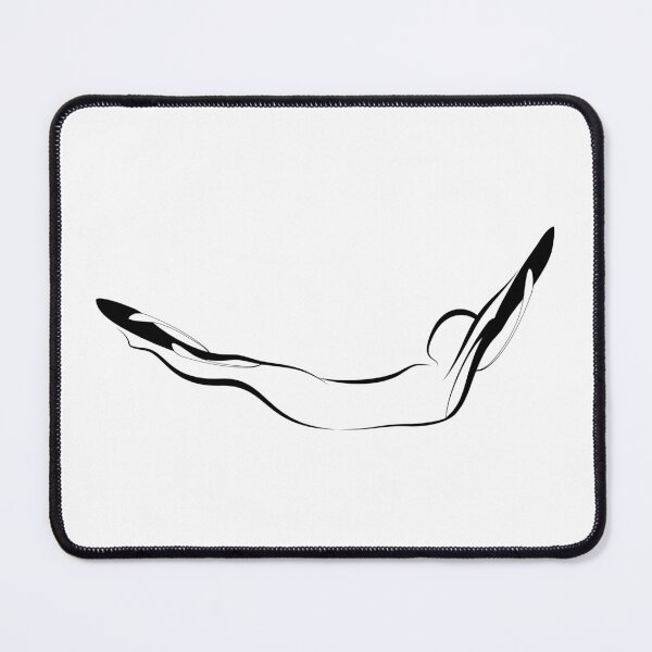 Item preview, Double leg stretch pilates pose designed and sold by sashica.