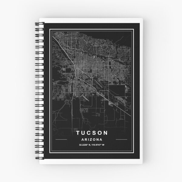 Item preview, Mapa de la ciudad de Tucson designed and sold by SHAMPAIN-ART-CO.