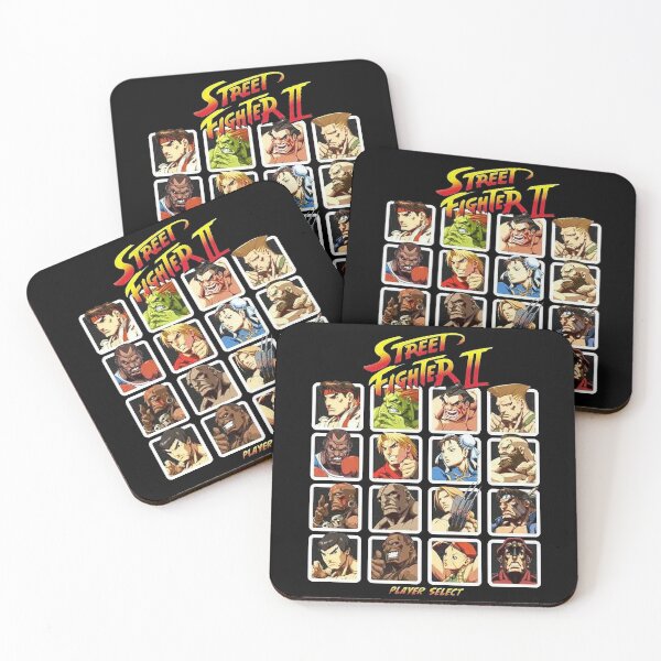 Item preview, Street Fighter 2 Player Select designed and sold by arfabasoko.