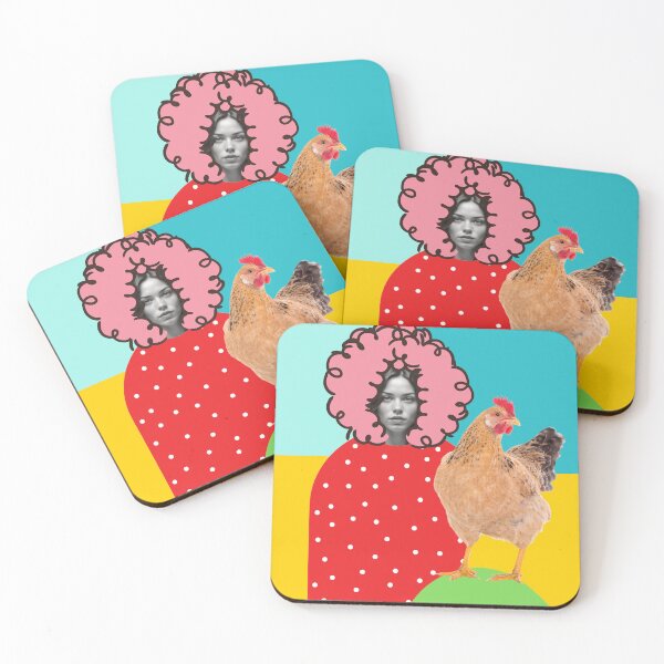 Item preview, Lady with chicken designed and sold by GasconyPassion.