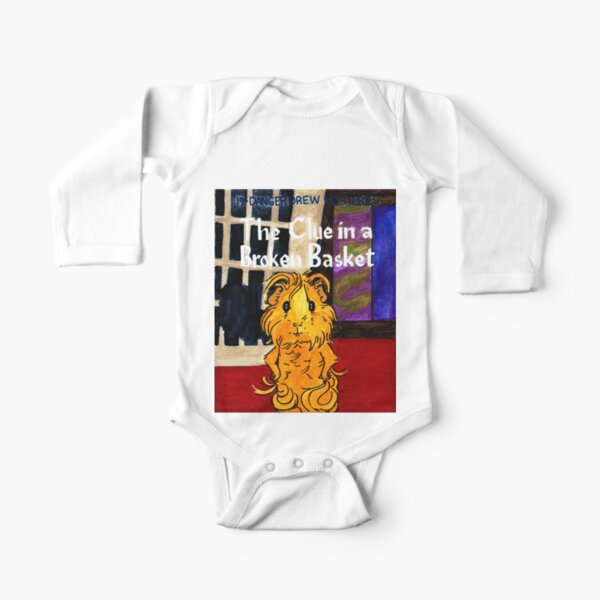 Danger Drew 19: The Clue in a Broken Basket Long Sleeve Baby One-Piece