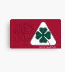 Alfa Romeo Quadrifoglio Ispirazione Canvas Print