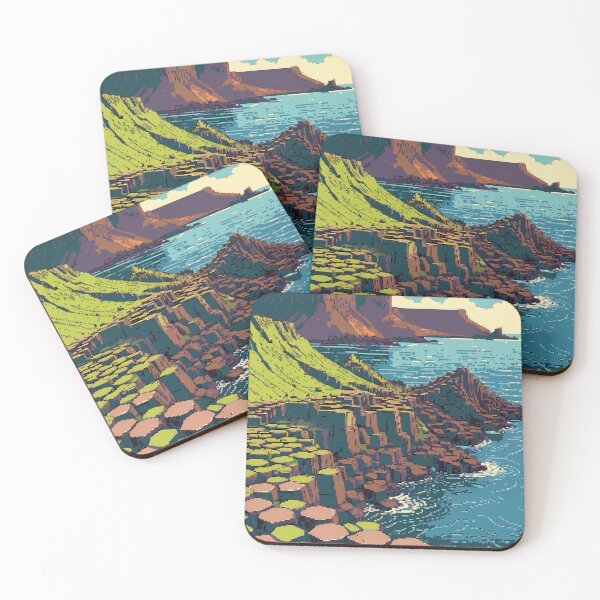 Item preview, Pixel Wonders of Giant’s Causeway designed and sold by NaturePixel.