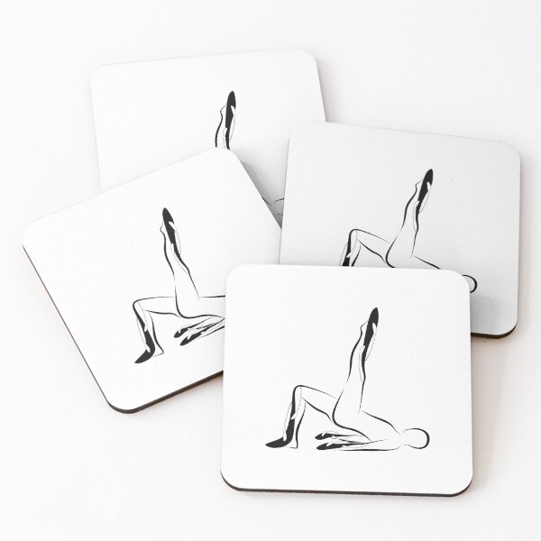 Item preview, Shoulder bridge pilates pose designed and sold by sashica.