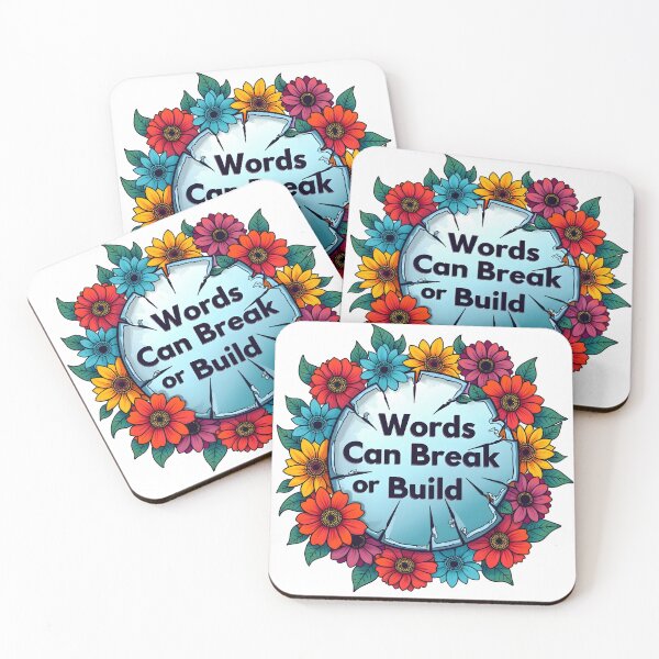 Item preview, Words Can Break or Build, Shattered Mirror Design designed and sold by  Artistry in Motion by MADsrecreation.