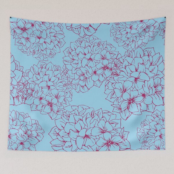 Item preview, Hydrangea rain designed and sold by Aralma.